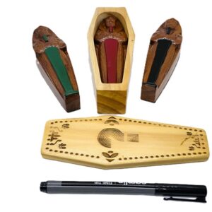 WOODEN JUMBO MUMMY MYSTERY MAGIC / MENTALIST MUMMY MAGIC