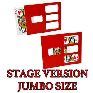 ZIG ZAG CARD BIG / JUMBO ZIG ZAG CARD MAGI