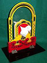 PEGEON / DOVE THROUGH GLASS FRAME MAGIC