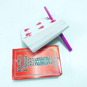 CHOPSTICK CARD DECK MAGIC TRICK