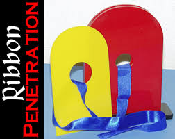 RIBBON PENETRATION THROUGH PLATE MAGIC