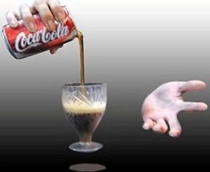 FLOATING GLASS MAGIC TRICK / AIR BOURN GLASS