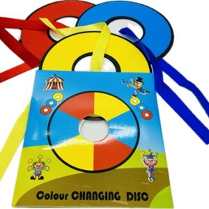 RECORD COLOR CHANGE MAGIC TRICK / COLOUR CHANGING DISCS (SET OF 3 DISCS)