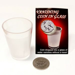 MELTING COIN IN WATER / DISSOLVING COIN GLASS MAGIC