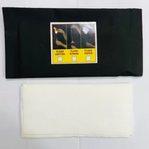 FLASH PAPER MAGIC (SET OF 4) / BAKERY FIRE PAPER MAGIC TRICK (20CM X 20CM)