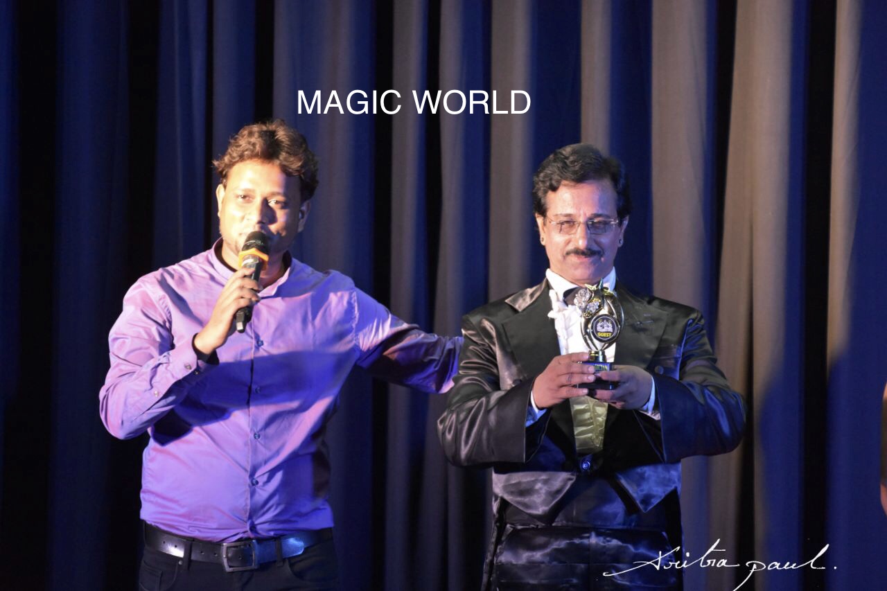 Magician Suvransu Chakroborty with Magician A.Sarkar