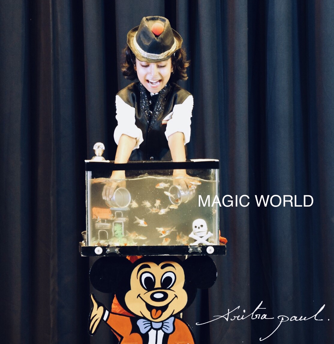 Magician Moon Saha at Magic World Prog