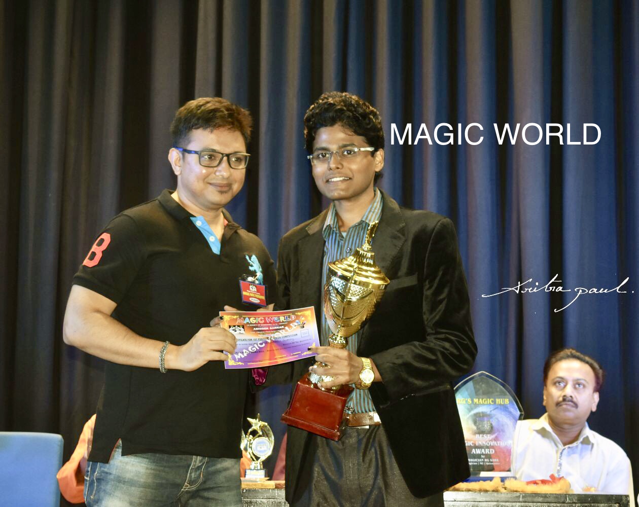 Magician Dibyendu & Rahul Dave at Magic World Prog
