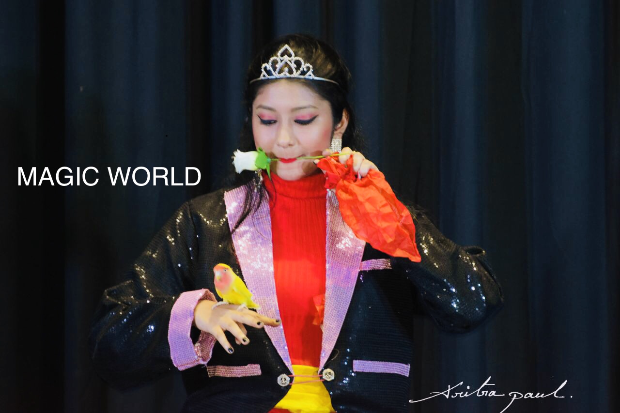 Magician Soumita Bag at Magic World Prog