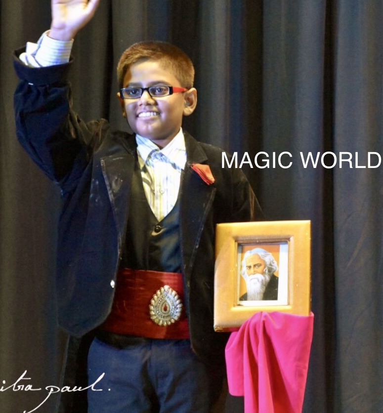 Magician Prothom Dey at Magic World Prog