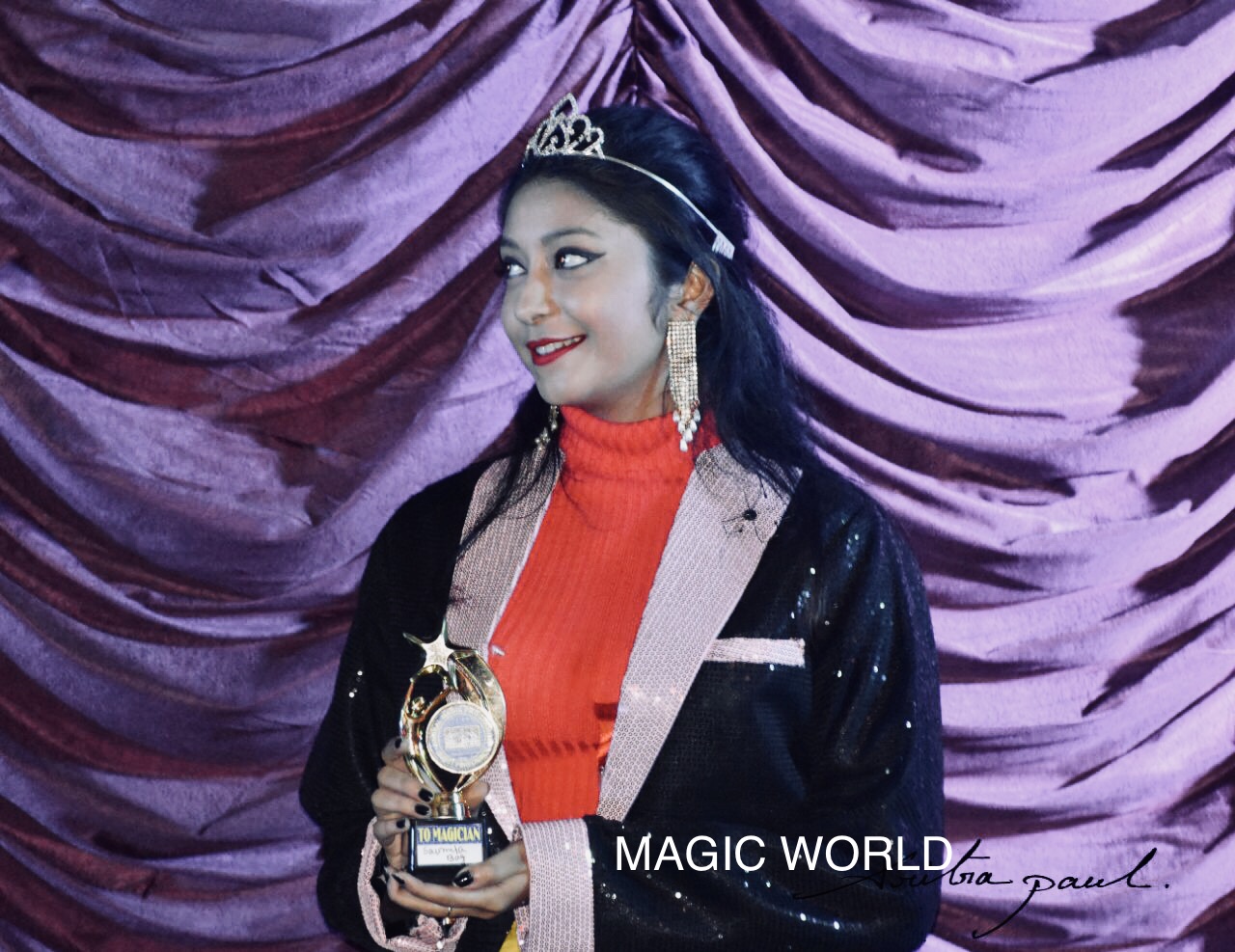 Magician Soumita Bag at Magic World Prog