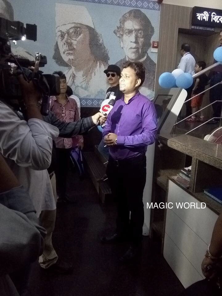 Magician A Sarkar interview at ZEE 24 Ghanta