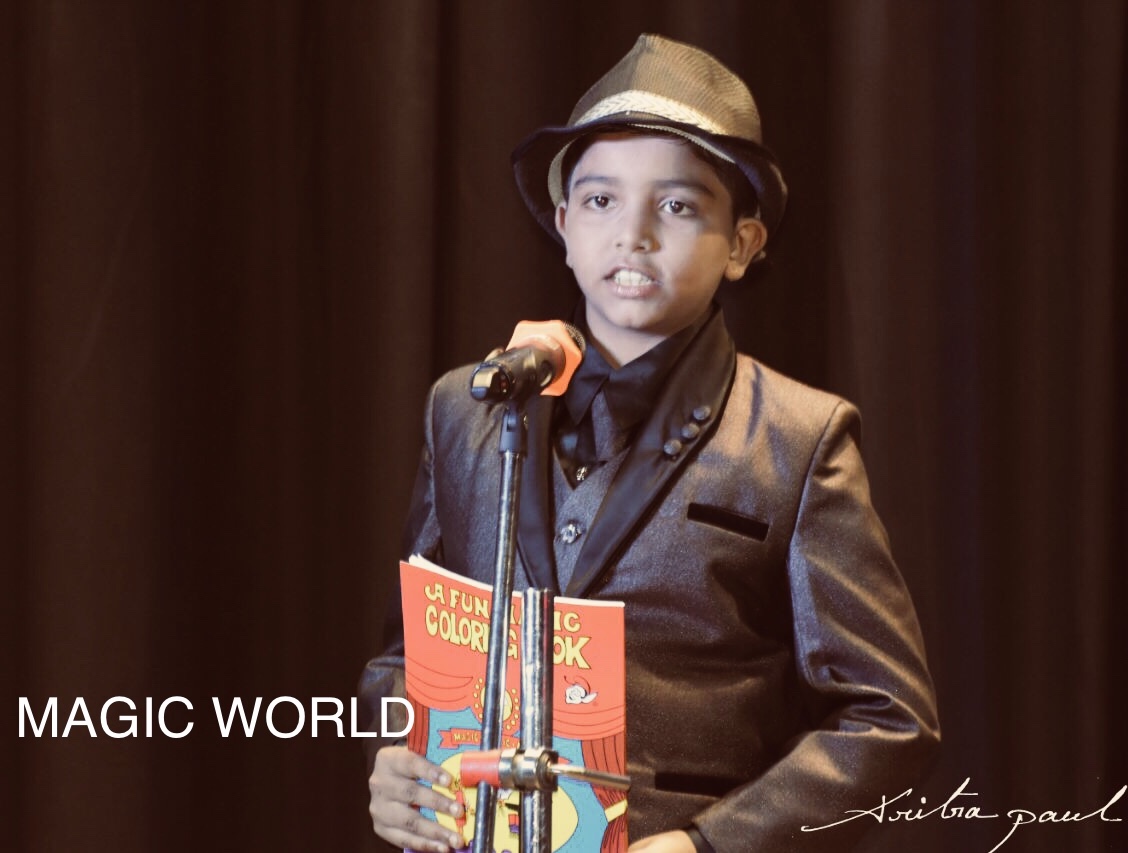 Magician Silajit Mondal at Magic World prog