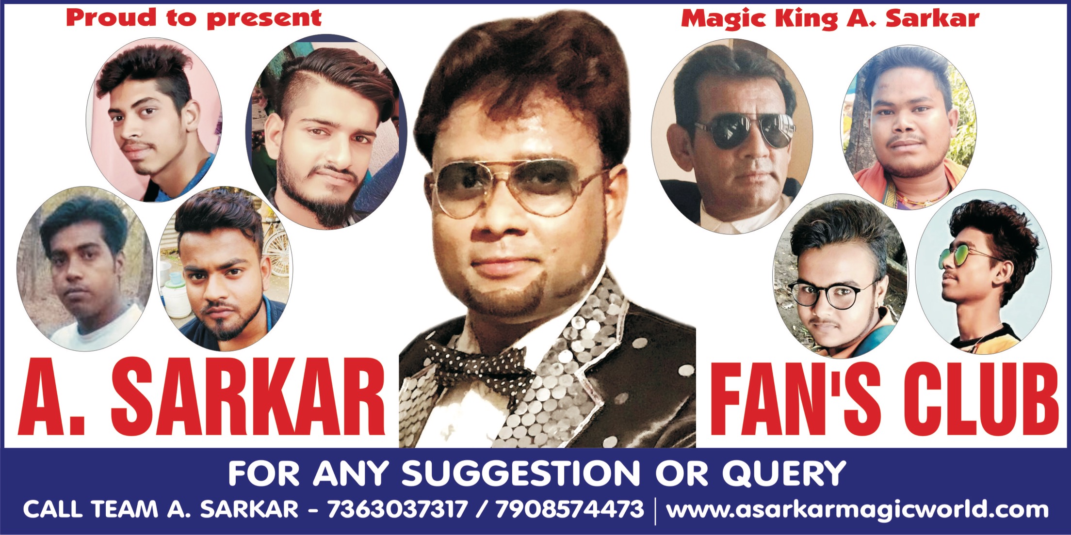 Magician ASarkar Fans Club at Raniganj