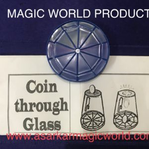 COIN THROUGH GLASS MAGIC / COIN COASTER MAGIC