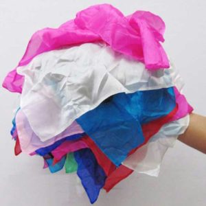 SILK FOUNTAIN MAGIC TRICK (SET OF 10 SILKS)