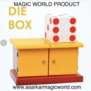 JUMBO DICE BOX MAGIC (WOODEN)