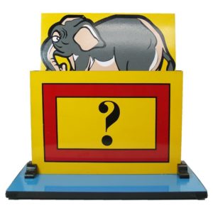 BACK STAGE ELEPHANT VANISH MAGIC