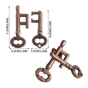 TWO CAST KEYS PUZZLE