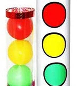 JUMPING JOKER BALLS TUBE MAGIC / TRAFFIC LIGHT BALLS MAGIC TRICK