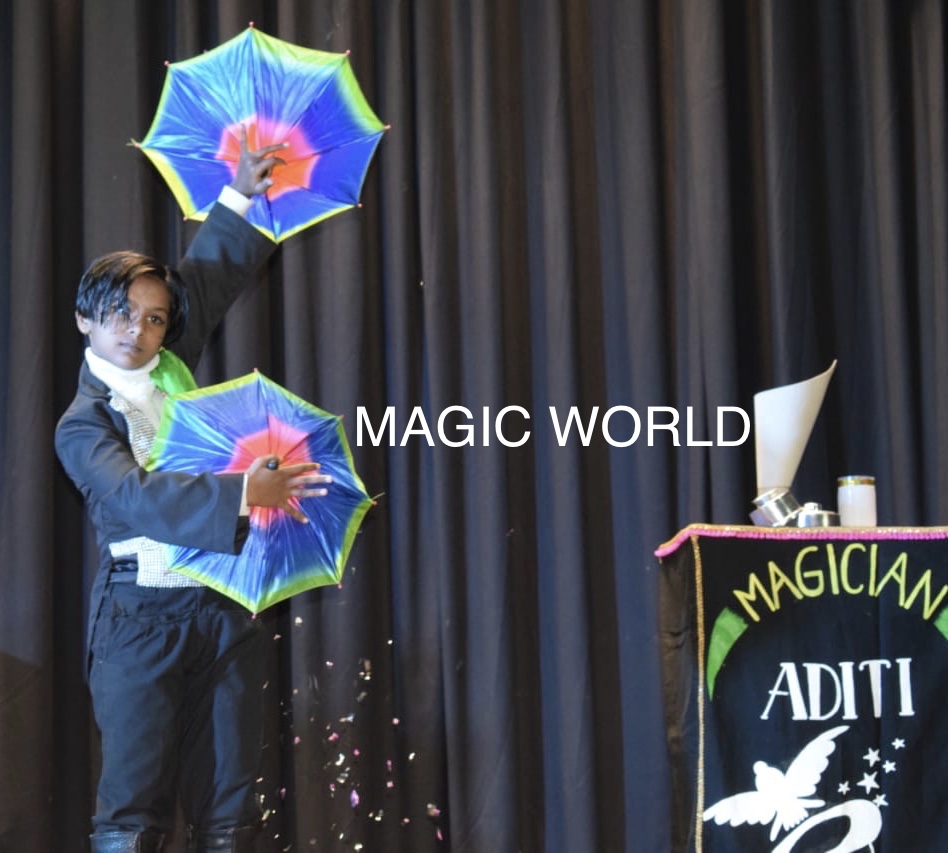 Magician Aditi Vaja at Magic World Annual Magic Prog 2019