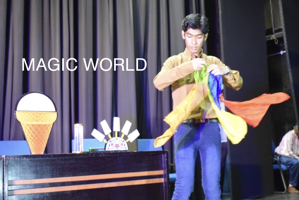 Magician Souvik at Magic World Annual Magic Prog 2019
