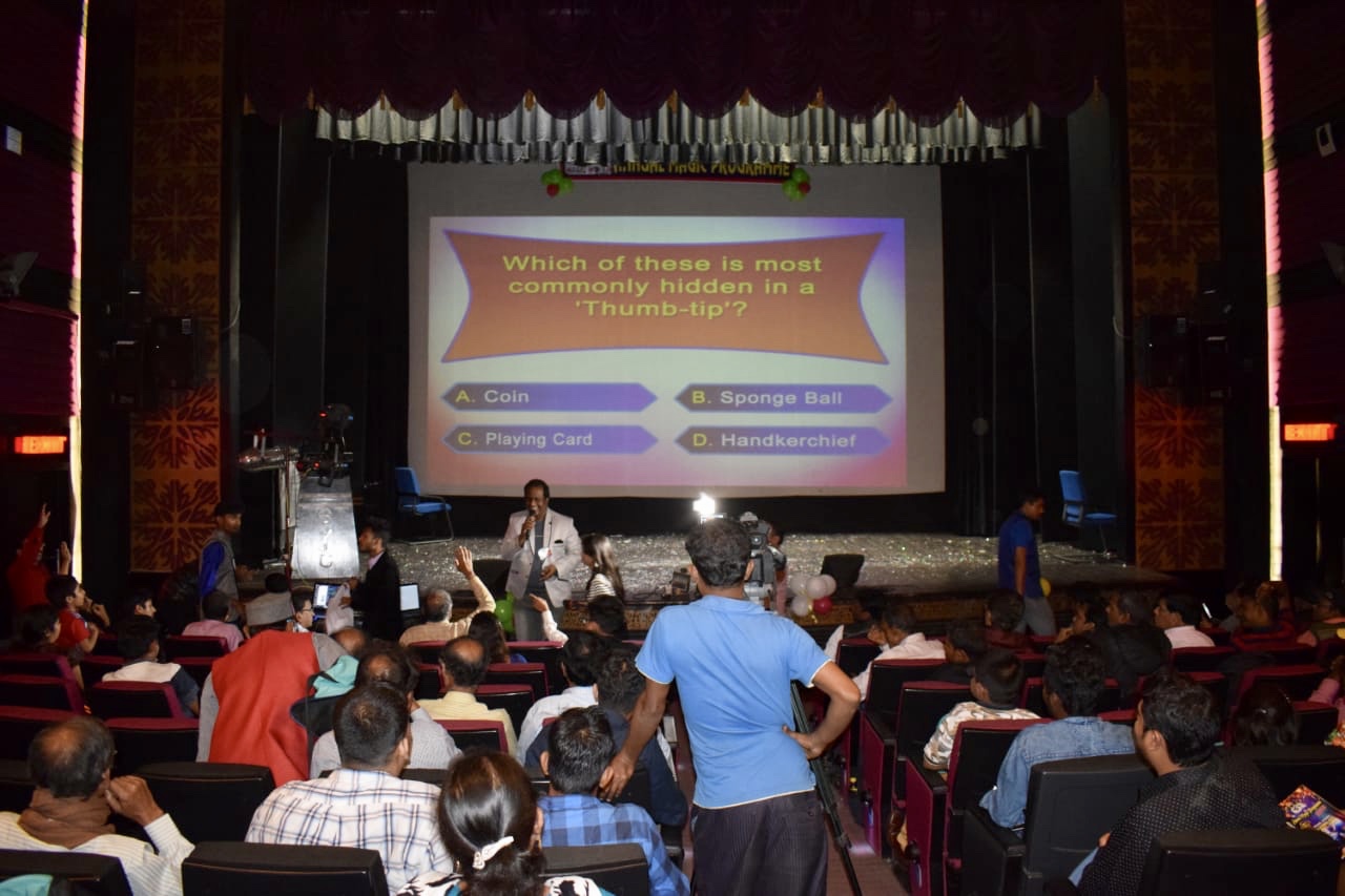 Magic Quiz at Magic World Annual Magic Prog-2019