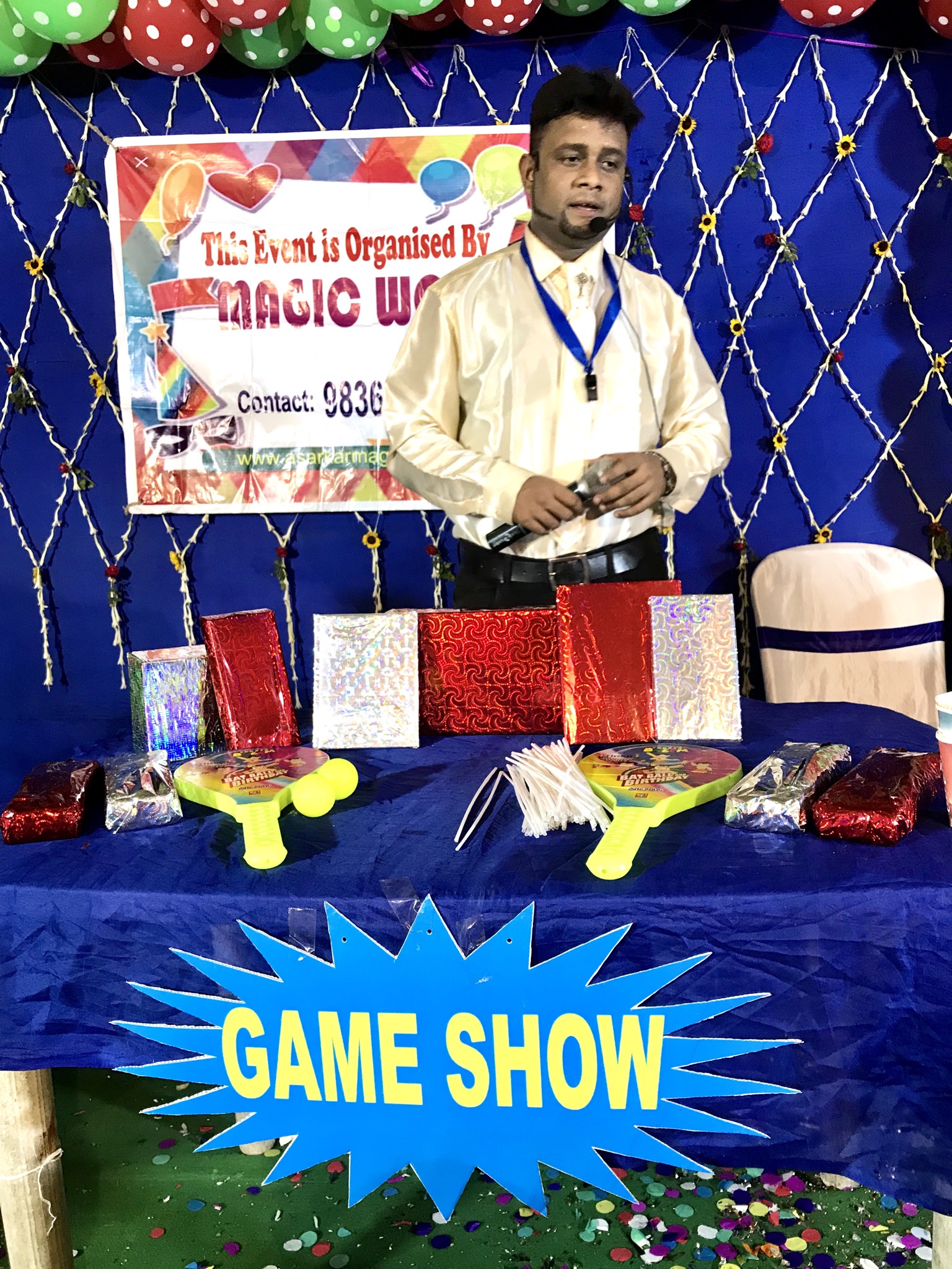 Magic World organized Birthday Game Show