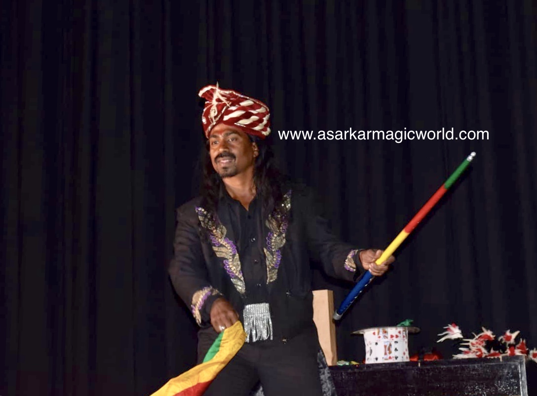 Magician S.K Sagar at Magic World Annual Magic Prog 2019