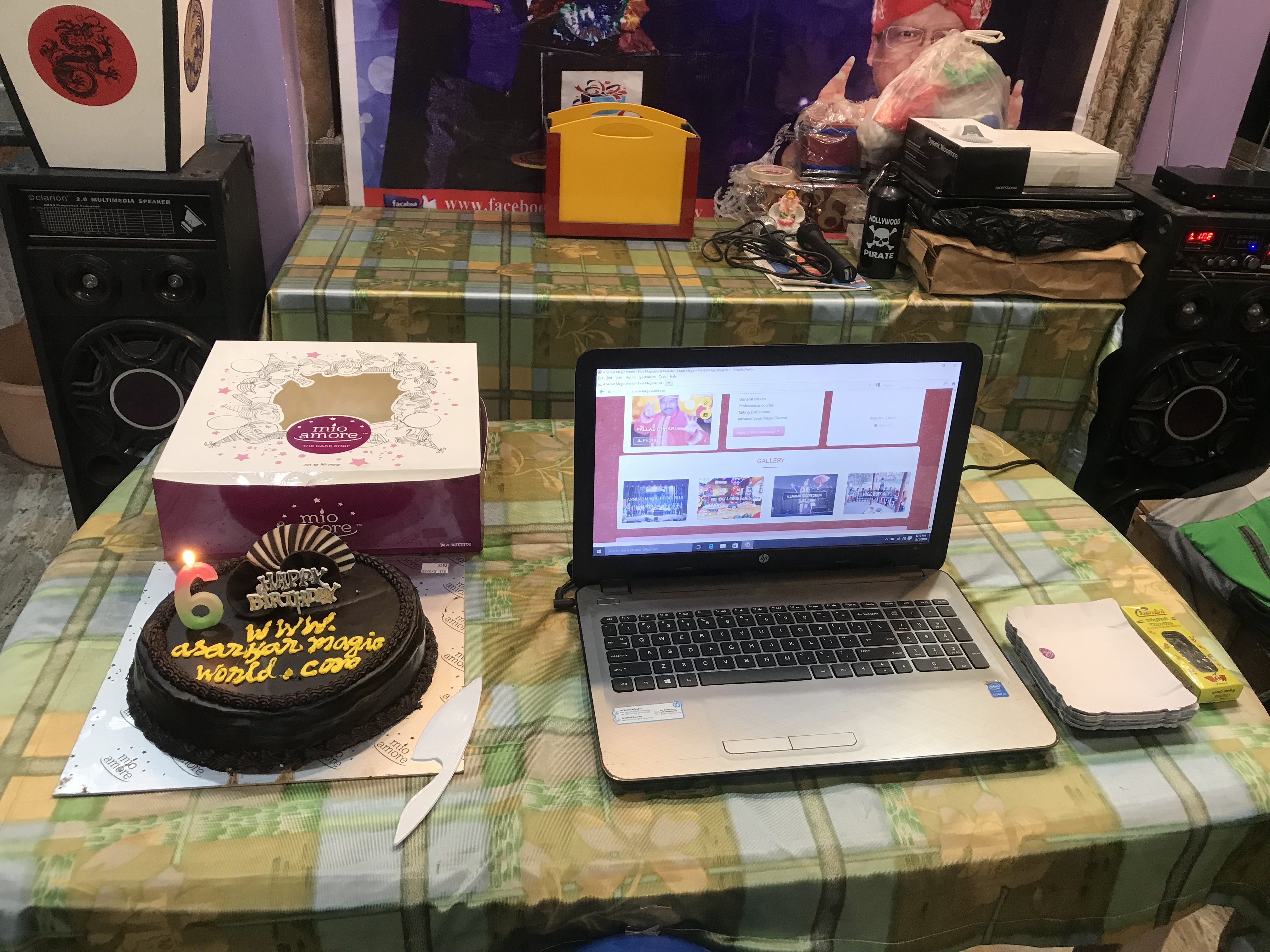MAGIC WORLD WEBSITE 6TH BIRTHDAY CELEBRATION