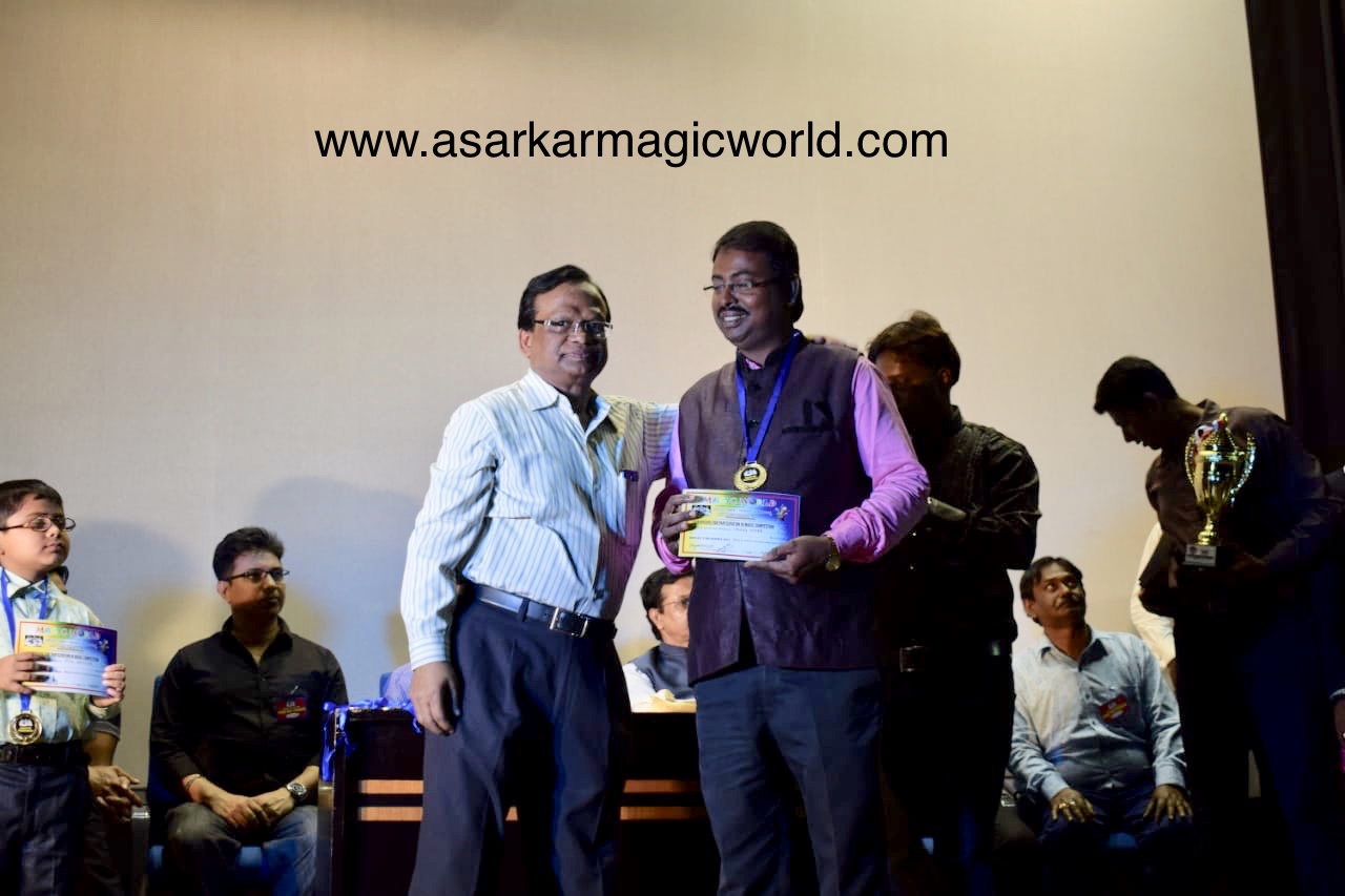 Magician Tanmoy Kumar at Magic World Annual Magic Prog-2019