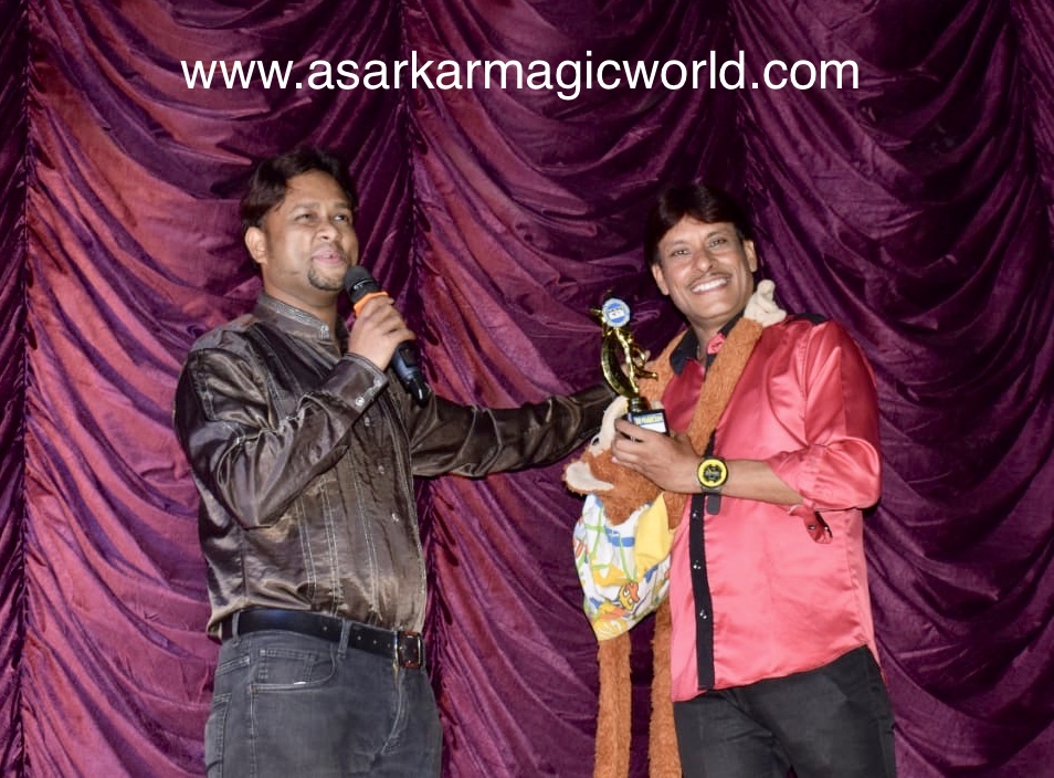 Magician Indronil at Magic World Annual Magic Prog 2019