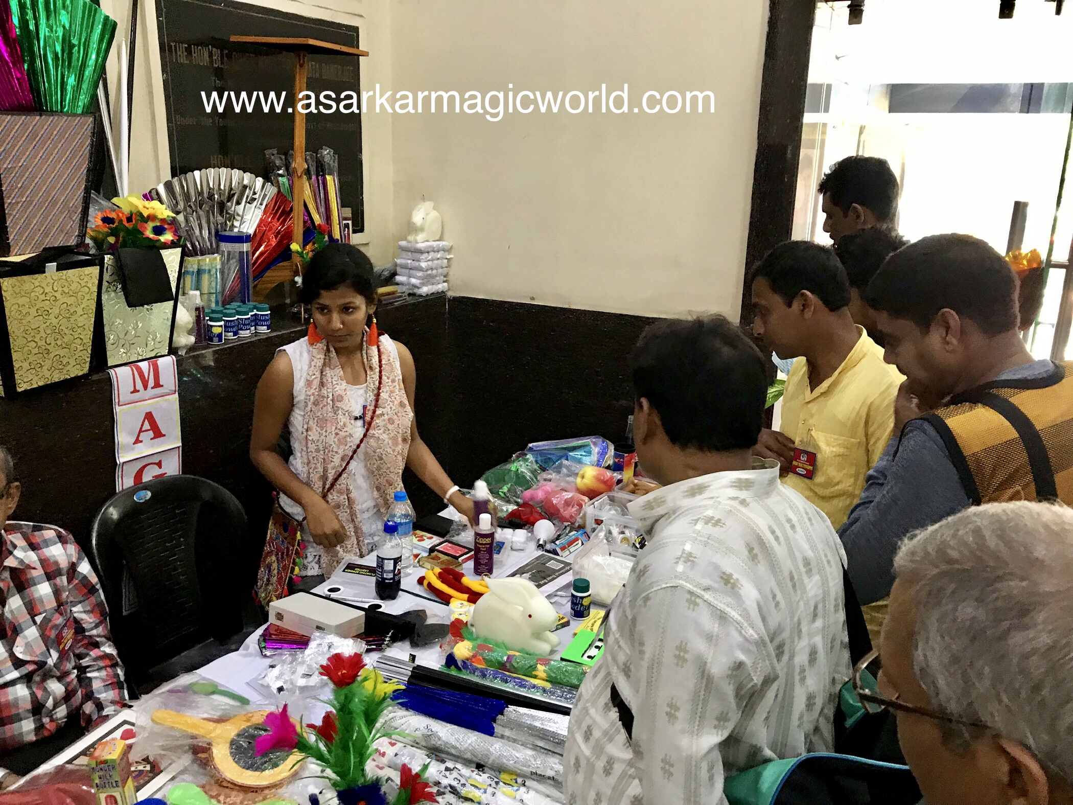 Magic Dealer B.Roy Stall at Magic World Annual Magic Prog-2019