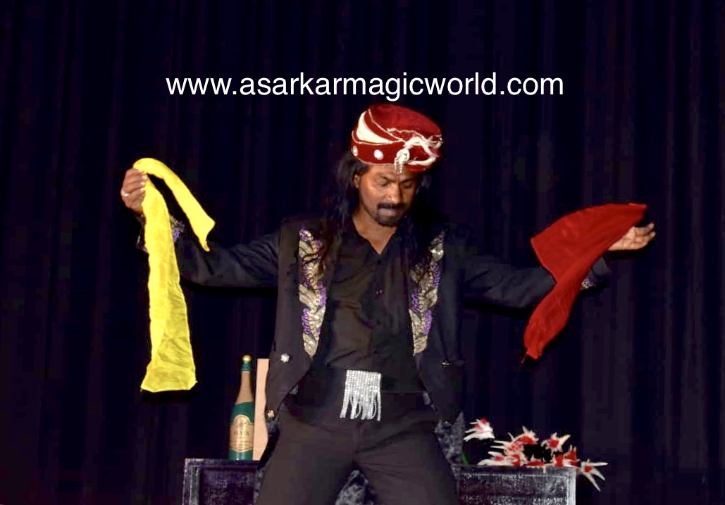 Magician S.K Sagar at Magic World Annual Magic Prog 2019