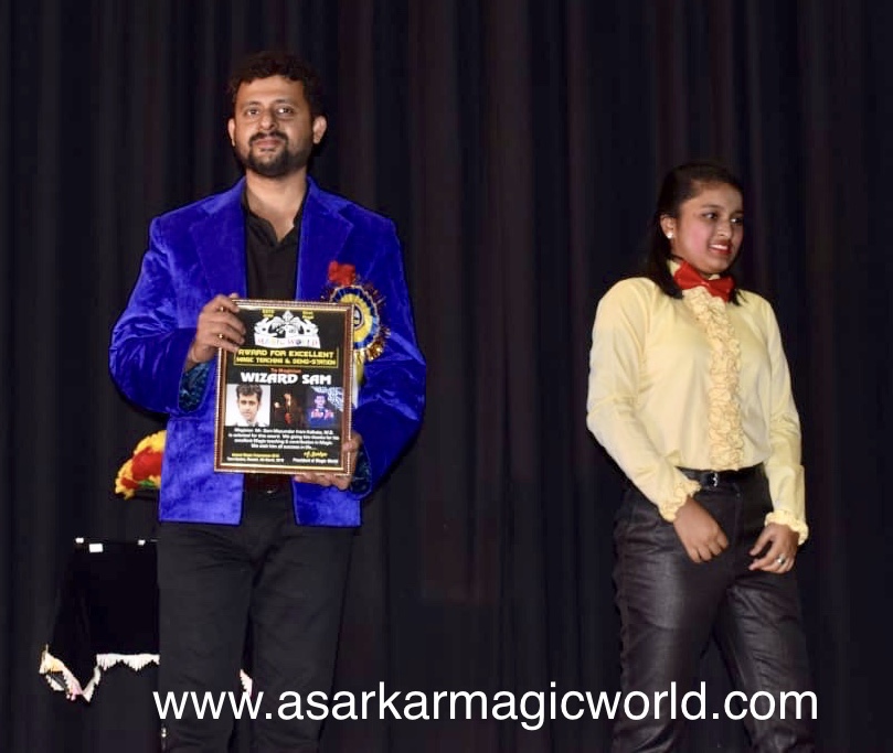 Magician Sam at Magic World Annual Magic Prog-2019