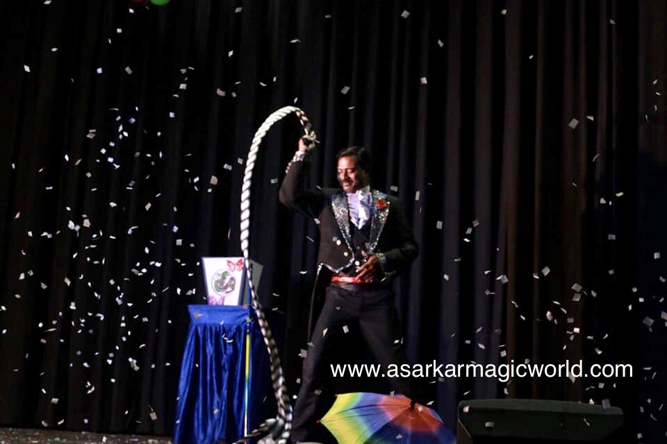 Magician Bhola Halder at Magic World Annual Magic Prog 2019