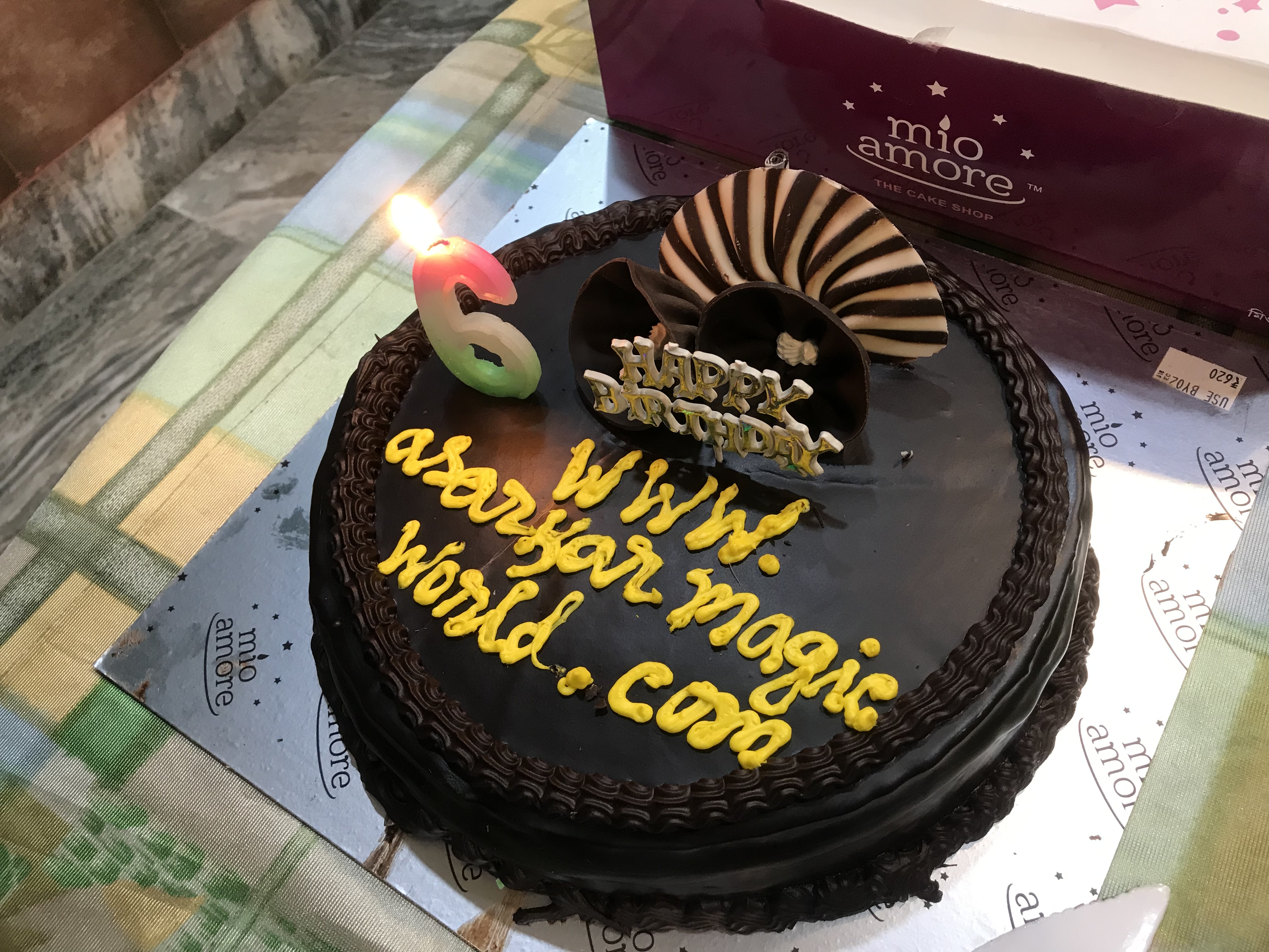 MAGIC WORLD WEBSITE 6TH BIRTHDAY CELEBRATION