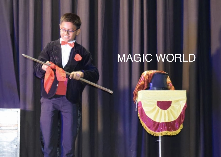 Magician Prothom Dey at Magic World Annual Magic Prog 2019