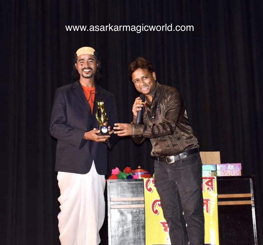 Magician Sanjit at Magic World Annual Magic Prog-2019