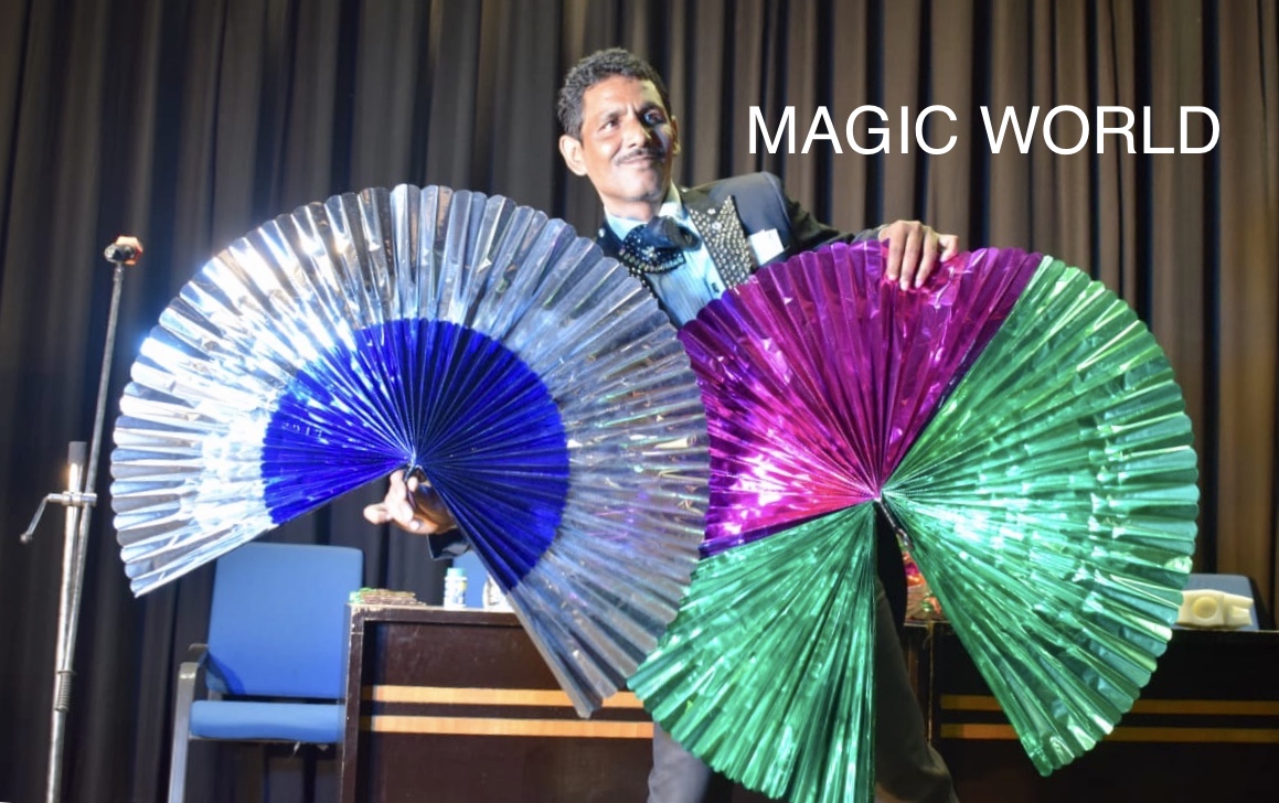 Magician B.Roy at Magic World Annual Magic Prog 2019