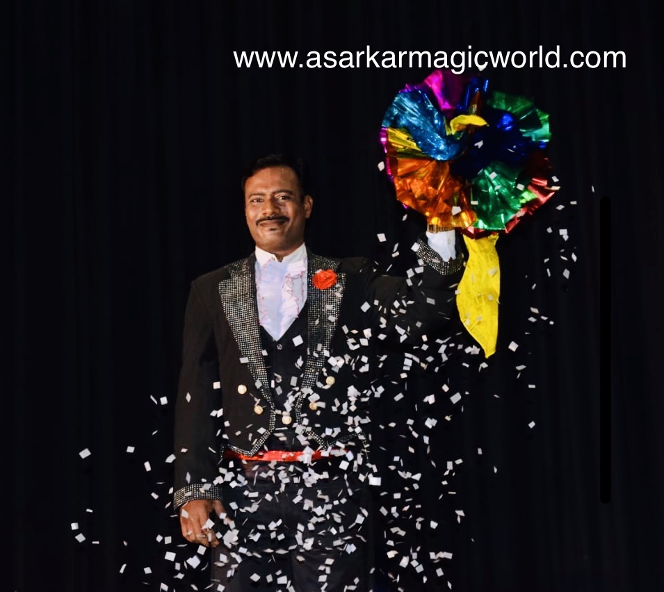 Magician Bhola Halder at Magic World Annual Magic Prog 2019