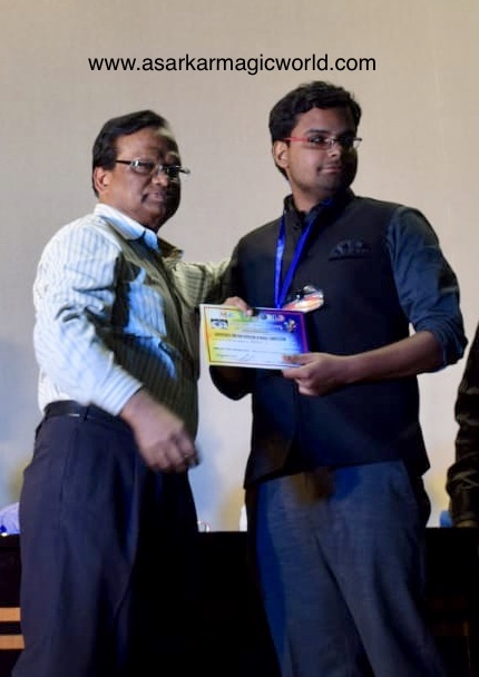 Magician Ashoke S at Magic World Annual Magic Prog-2019