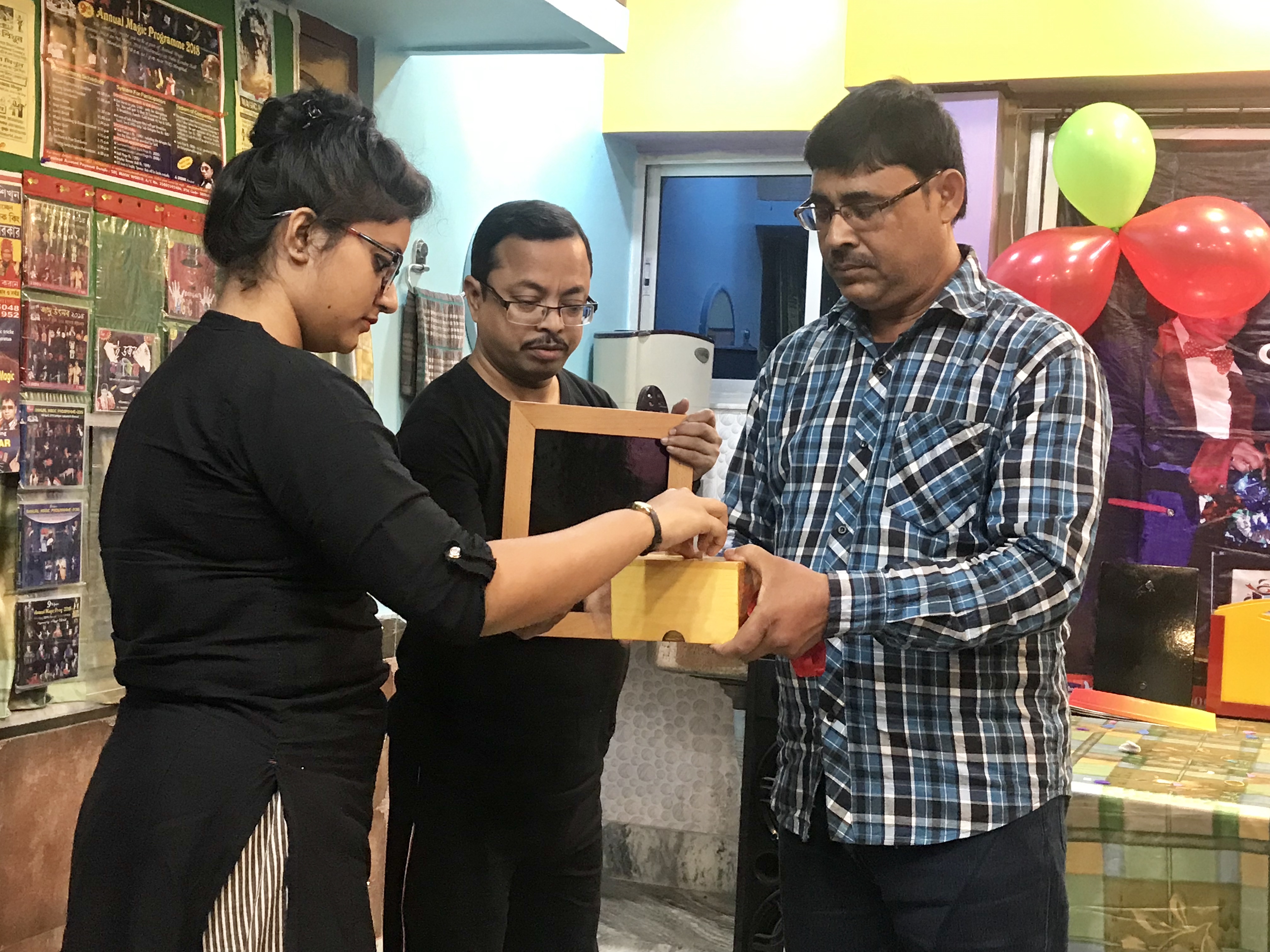 Magician B.Kamila at Magic World Magic Class