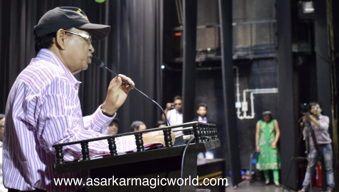 Mr. Sebabrata Sarkar at Magic World Annual Magic Prog-2019