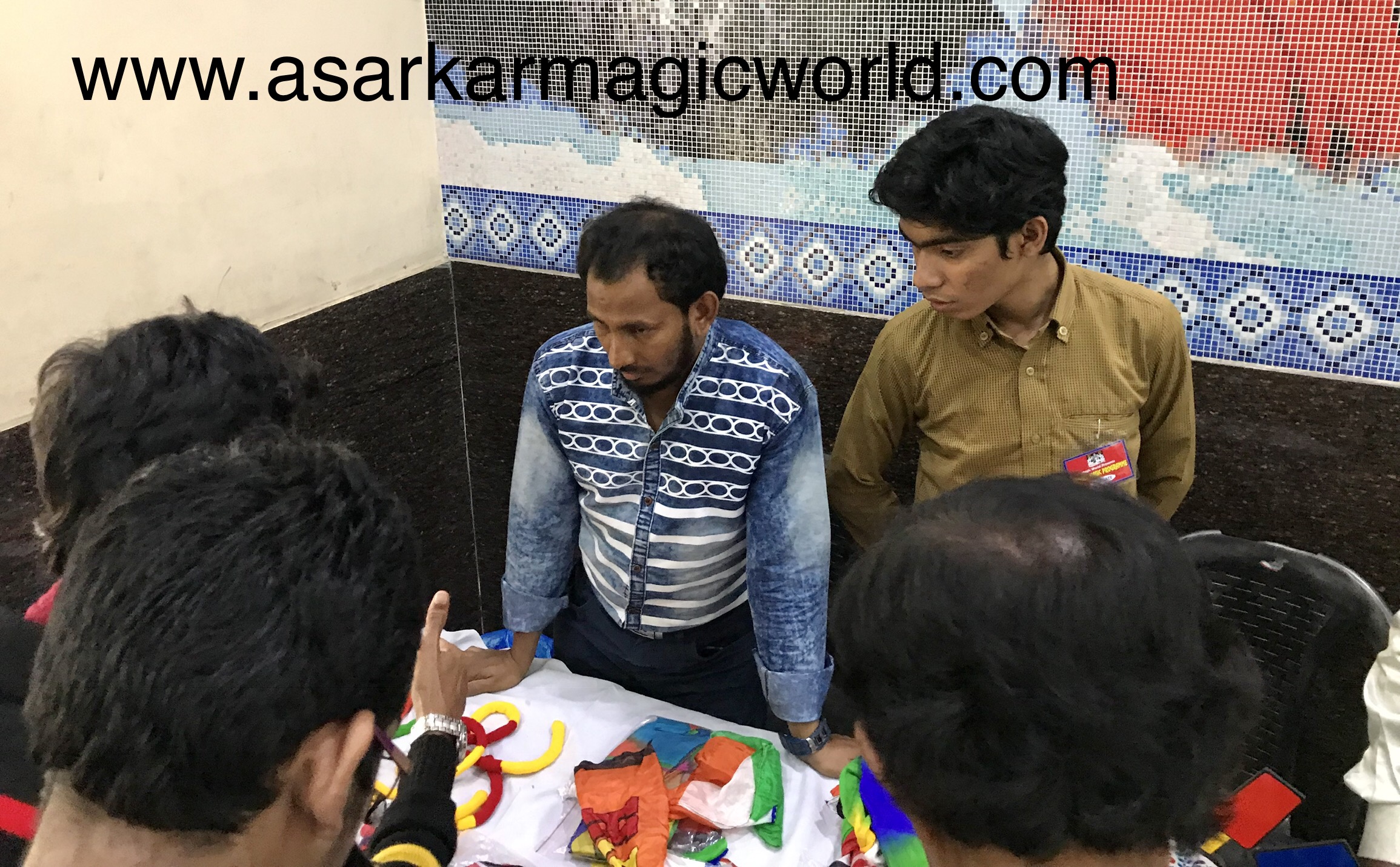 Magic Dealer Jahis Abbas Stall at Magic World Annual Magic Prog-2019