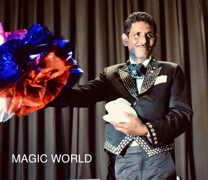 Magician B.Roy at Magic World Annual Magic Prog 2019