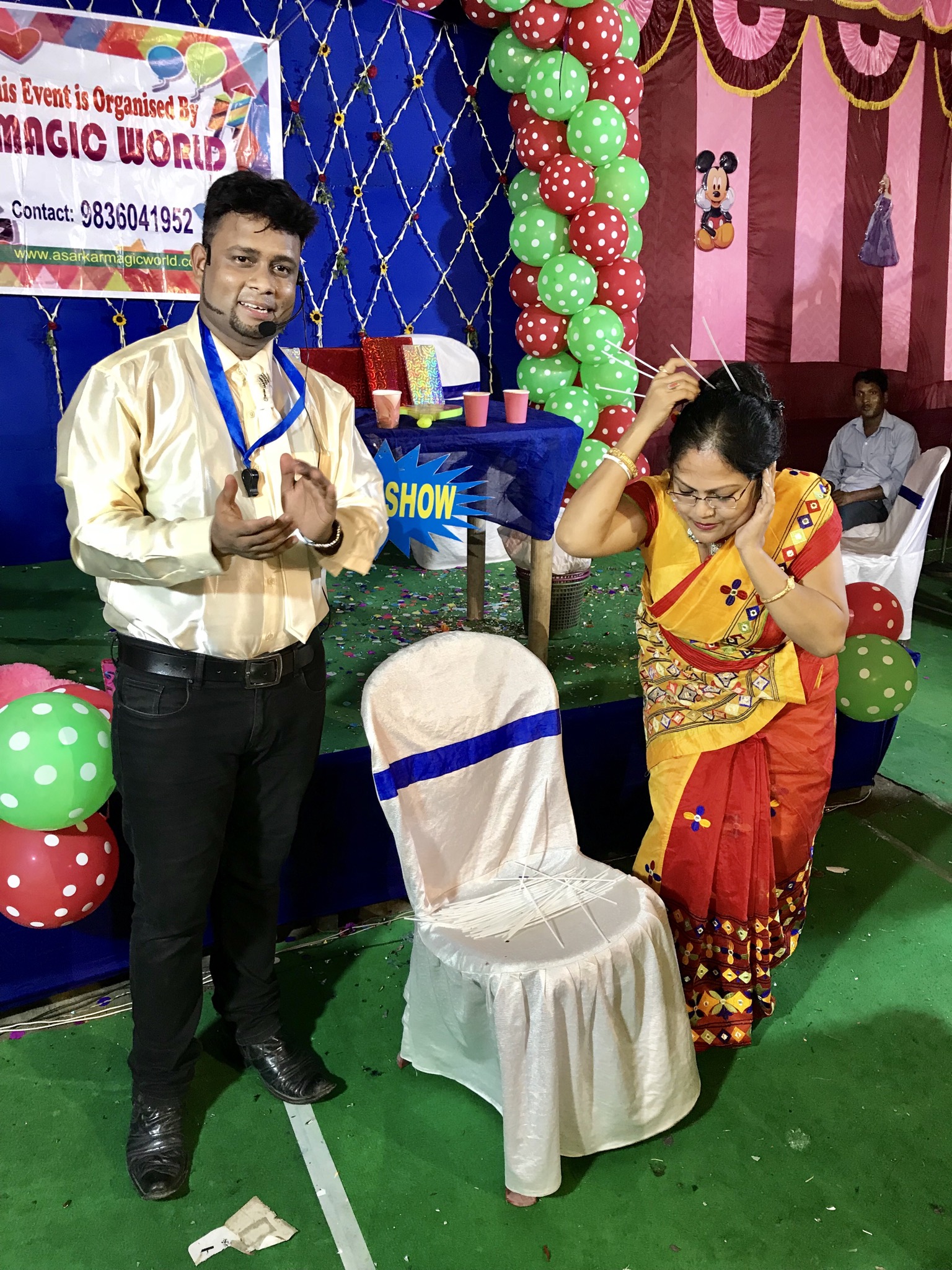 Magic World organized Birthday Game Show