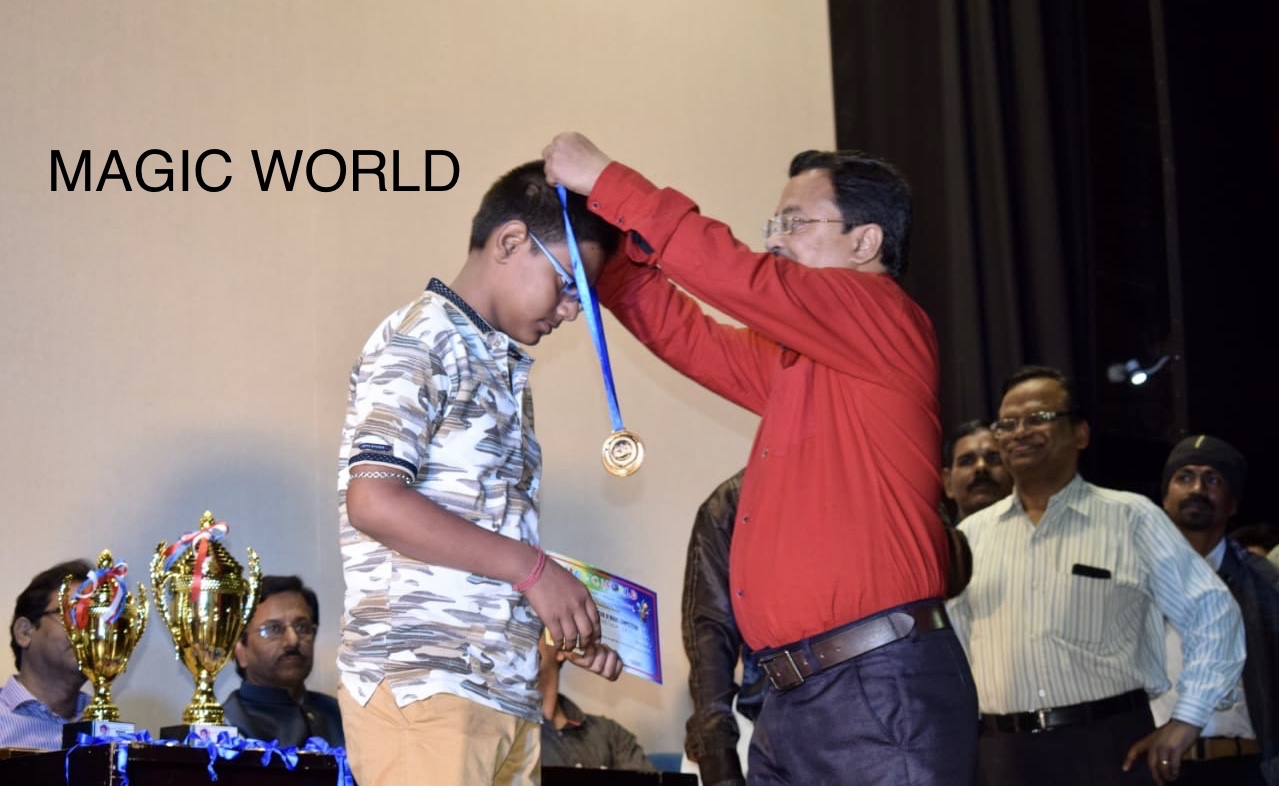 Magician Prothom Dey at Magic World Annual Magic Prog-2019