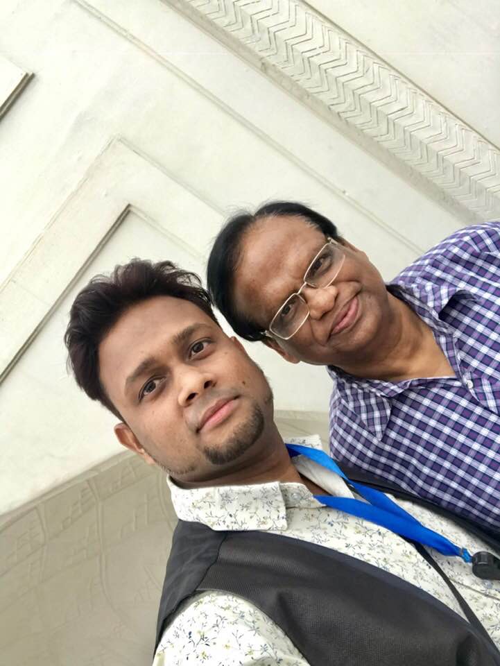 Magician A.Sarkar & Ajay Das at Eco Park