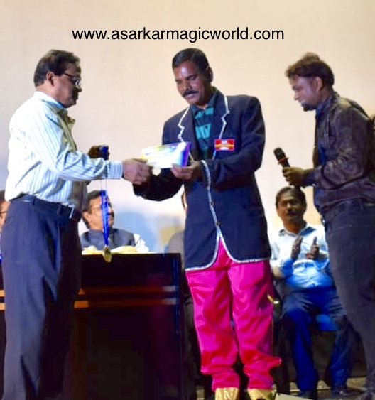 Magician Mrityunjoy Halder at Magic World Annual Magic Prog-2019